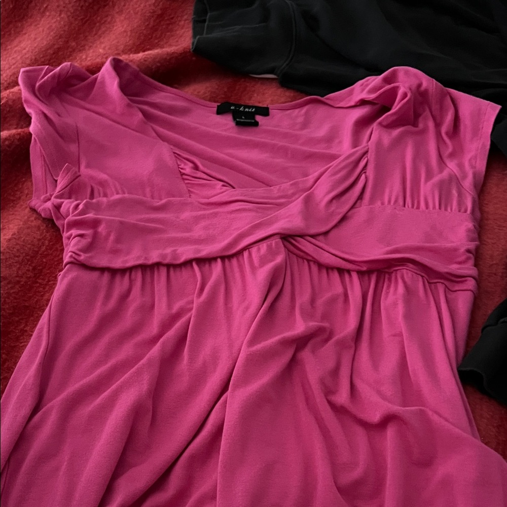 Chic Fuchsia Dress